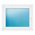 Fenster 100x84 cm Weiß