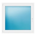 Fenster 124x117 cm Weiß