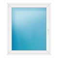 Fenster 118x140 cm Weiß