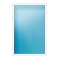 Festverglasung 122x184 cm Weiß