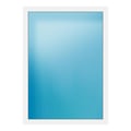Festverglasung 130x180 cm Weiß