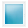 Fenster 120x130 cm Weiß