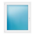 Fenster 110x126 cm Weiß