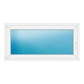Fenster 148x74 cm Weiß