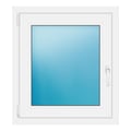 Fenster 72x80 cm Weiß