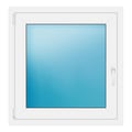 Fenster 84x87 cm Weiß