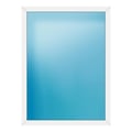 Festverglasung 136x182 cm Weiß