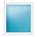 Fenster 136x150 cm Weiß