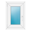 Fenster 50x72 cm Weiß