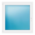 Fenster 119,5x120 cm Weiß
