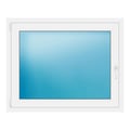 Fenster 116x93 cm Weiß