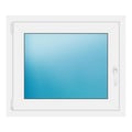 Fenster 86x73 cm Weiß
