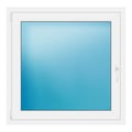 Fenster 106x105 cm Weiß