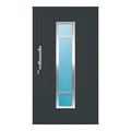 Aluminium Haustür 112x200 cm Anthrazitgrau RAL 7016 Prezo Top 01 
