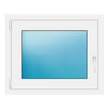 Fenster 78x64 cm Weiß