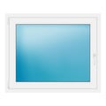 Fenster 115x95 cm Weiß