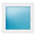 Fenster 107x101,5 cm Weiß