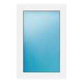 Festverglasung 60x90 cm Weiß