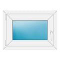 Fenster 72x52 cm Weiß