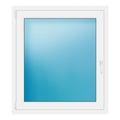 Fenster 100,6x112,5 cm Weiß