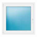 Fenster 99x96,5 cm Weiß