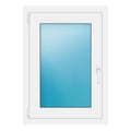 Fenster 64x89 cm Weiß