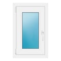 Fenster 48x75 cm Weiß