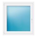 Fenster 100x106 cm Weiß