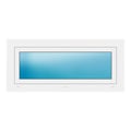 Fenster 116x52 cm Weiß