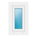Fenster 40x66 cm Weiß