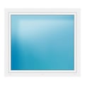 Fenster 145x130 cm Weiß