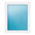 Festverglasung 70x85 cm Weiß