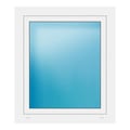 Fenster 85x98 cm Weiß