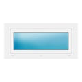 Fenster 98x48 cm Weiß