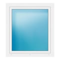 Fenster 100x111 cm Weiß