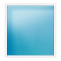 Festverglasung 160x169 cm Weiß