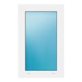 Festverglasung 50x80 cm Weiß