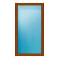 Festverglasung 94x174 cm Golden Oak genarbt