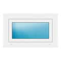 Fenster 77x48 cm Weiß