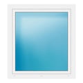 Fenster 109x119 cm Weiß
