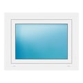 Fenster 84x65 cm Weiß