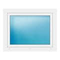 Fenster 97,5x77,5 cm Weiß