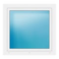 Fenster 100x97 cm Weiß