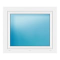 Fenster 95x82 cm Weiß