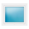 Fenster 90x78 cm Weiß