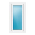 Fenster 57,5x110 cm Weiß