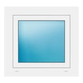 Fenster 67x63 cm Weiß