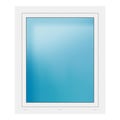 Fenster 100x119 cm Weiß