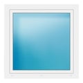 Fenster 108x108 cm Weiß