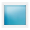 Fenster 121x114 cm Weiß